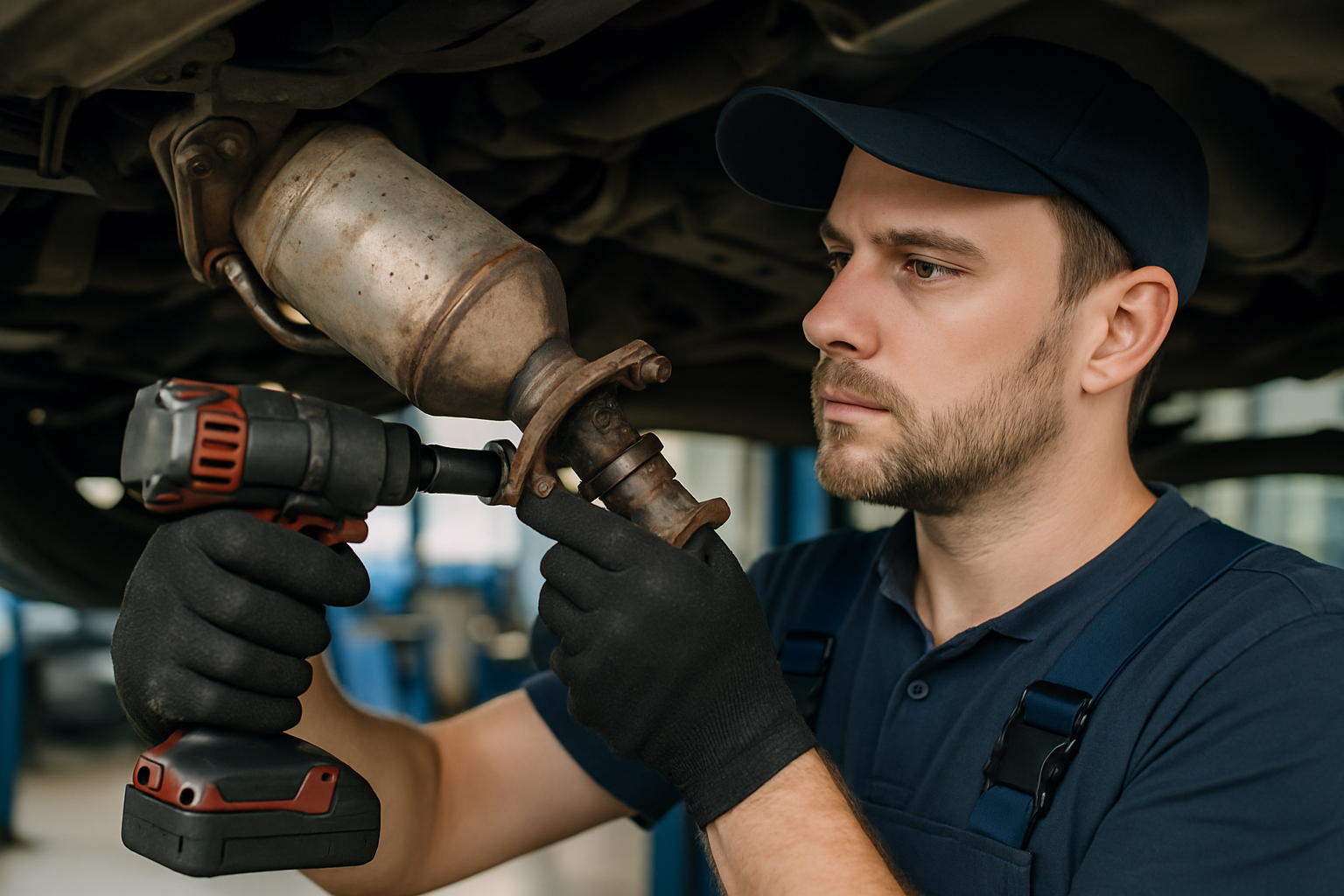 Fremont, CA - Volkswagen Tiguan Catalytic Converter Repair at a Euro Auto Shop